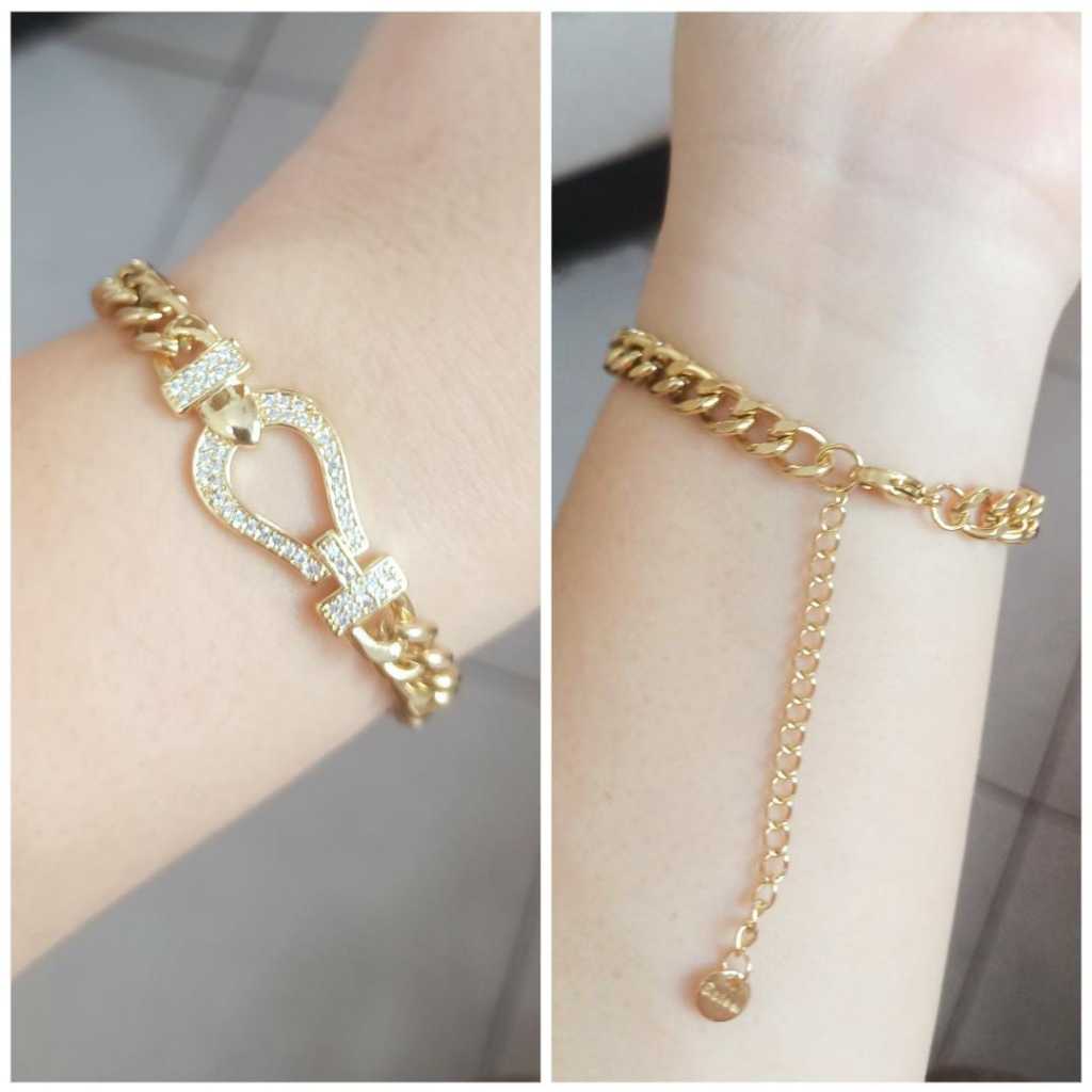 Gr . Lipan Gesper Mata Tanam - Gelang Rantai gold dan silver