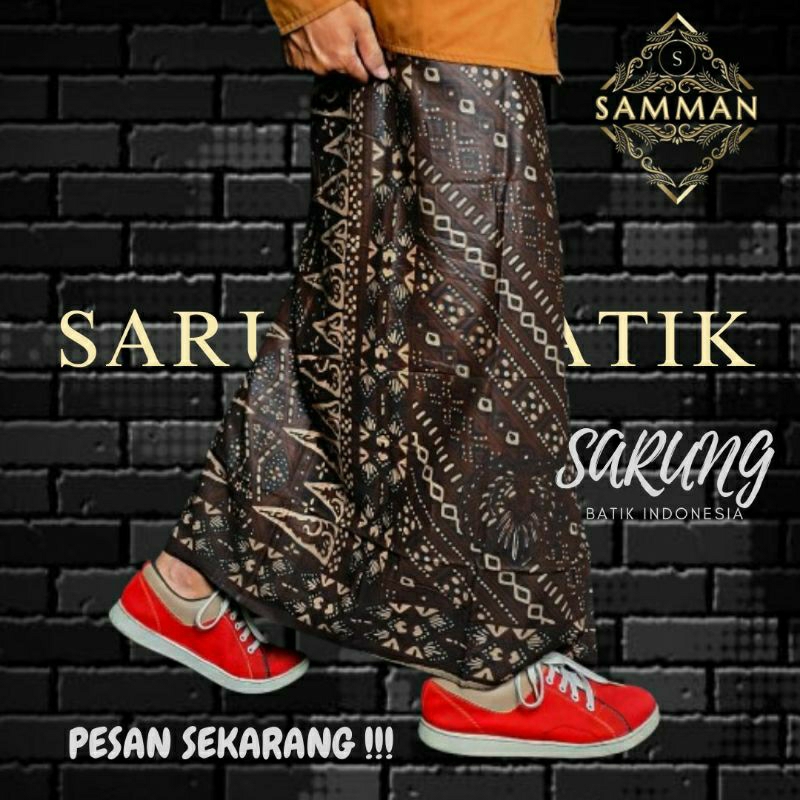 Sarung Batik Brown Box
