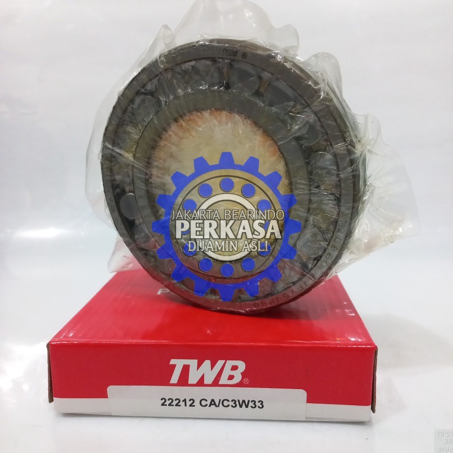 22212 CAW33C3 Spherical Roller Bearing 22212CAW33C3 TWB 60X110X28
