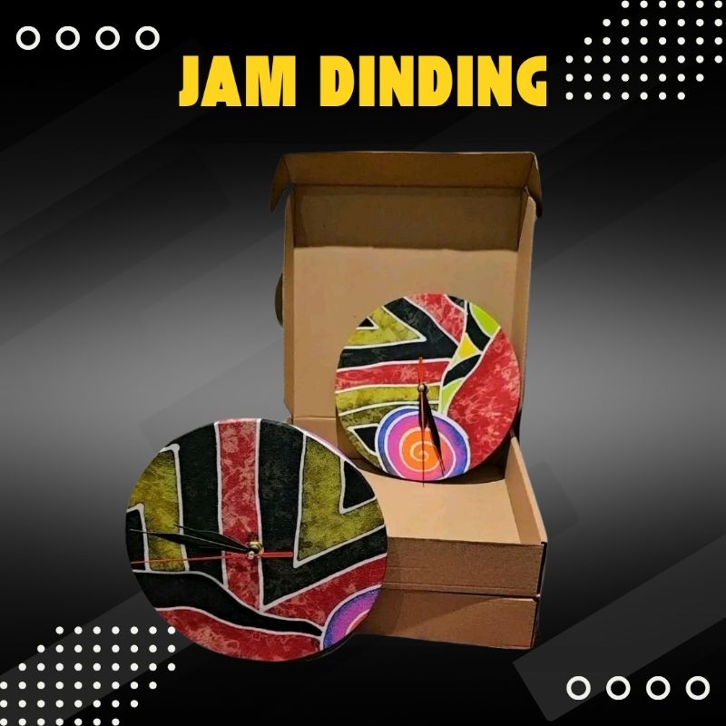 Jam Dinding Fosfor