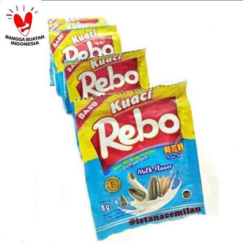 

Kuaci Rebo renceng isi 10 pcs