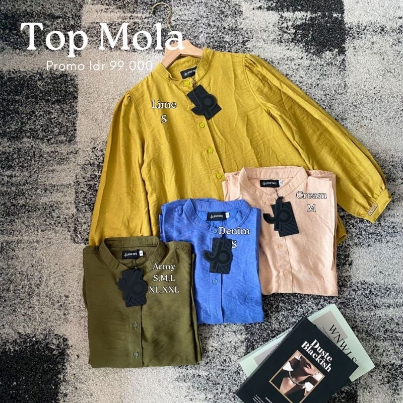 atasan journey milea&alby top molla top