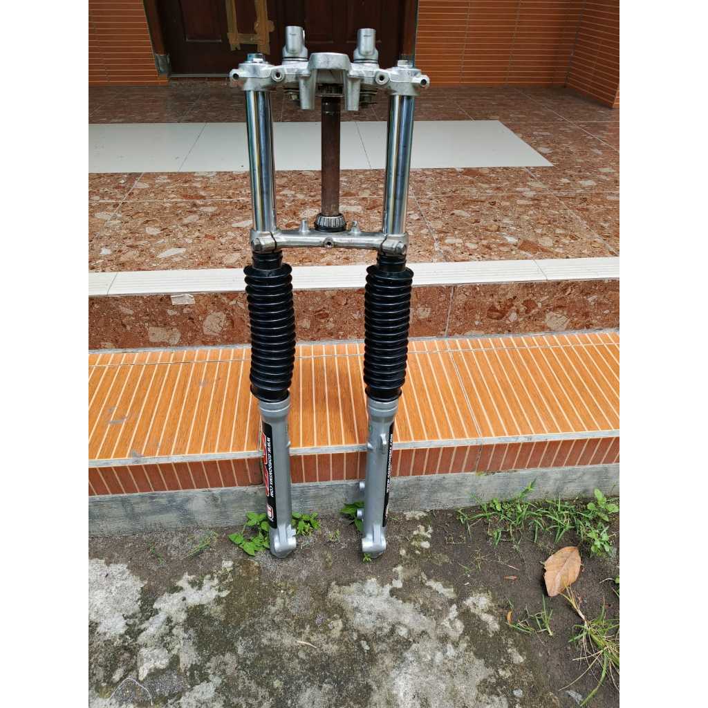 Shockbreaker Depan KLX 150 S Model Teleskopik Original Copotan Motor Shock Tele KLX S Ori