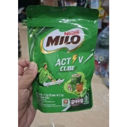 

Nestle Milo Act Cube Cokelat Isi 25 Pcs