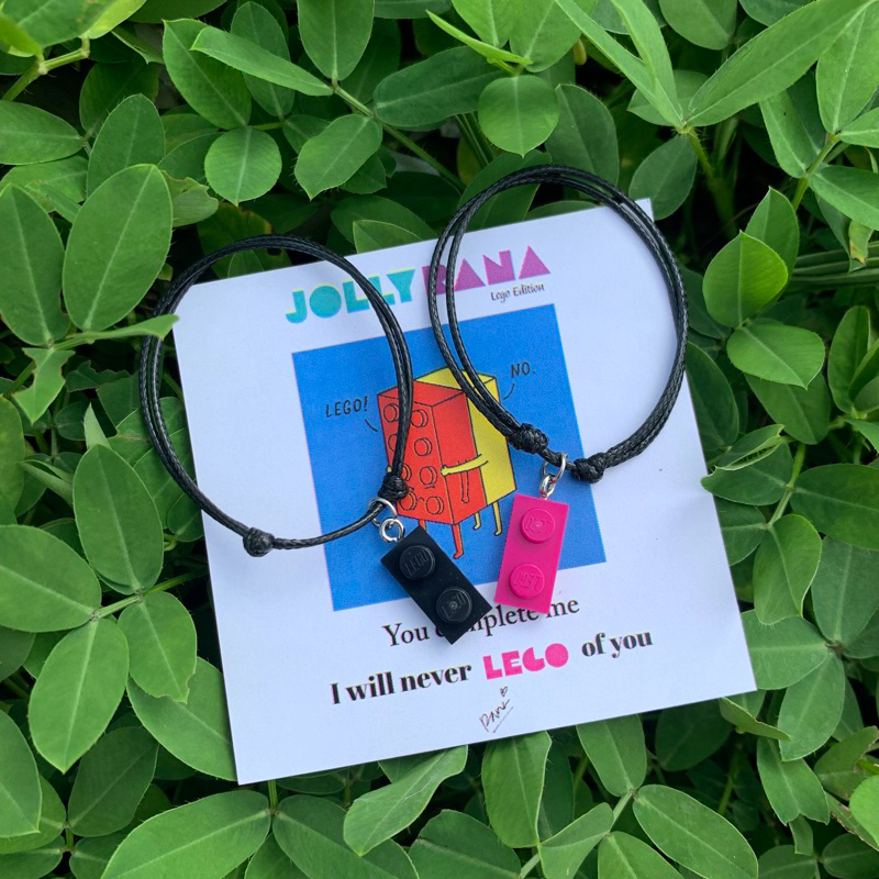 Gelang Couple Lego Simple Minimalis