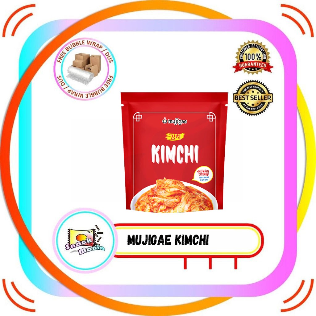 

Mujigae Kimchi Sawi Putih ~ 200 gr Kimchi Korea