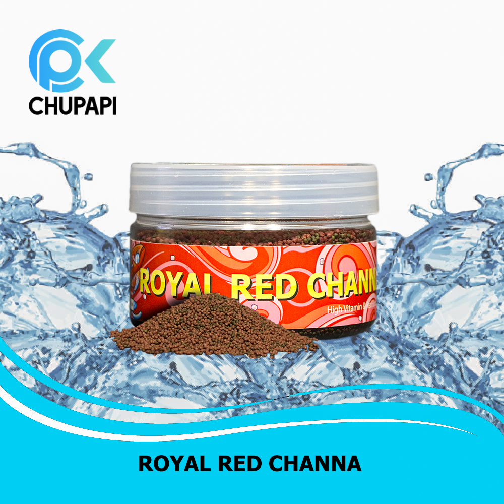 PELLET IKAN CHANNA ROYAL CHANNA RED PELLET CHANNA SYNDICATE - S