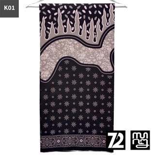 72 Batik - Kain Batik Lapis Truntum Hitam