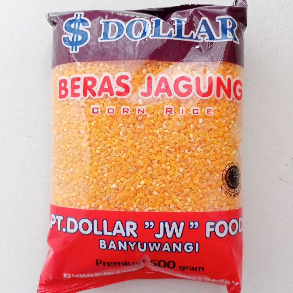 

BERAS JAGUNG DOLLAR 500 GR