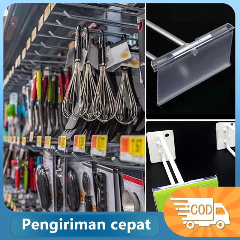 Holder price tag label harga supermarket atau warung