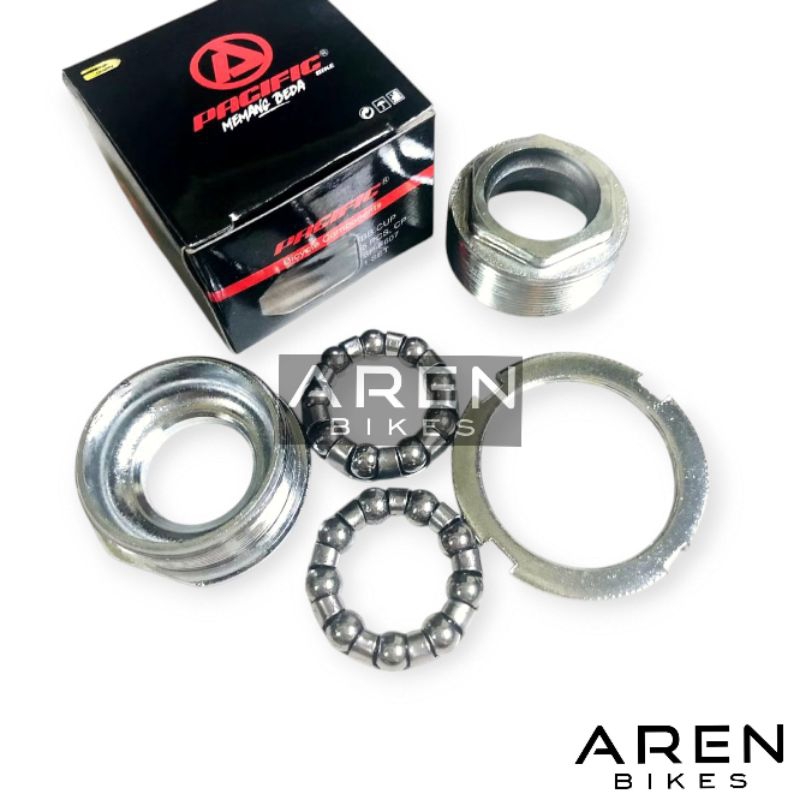 KOM TENGAH PACIFIC GIR BB CUP SEPEDA GEAR TENGAH CRANK AS ANAK BMX MINI FEDERAL MTB JENGKI ONTHEL FI