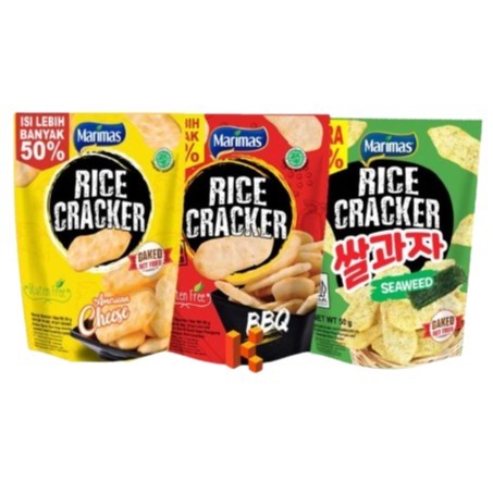 

Marimas Rice Crackers Aneka Rasa 50 Gr