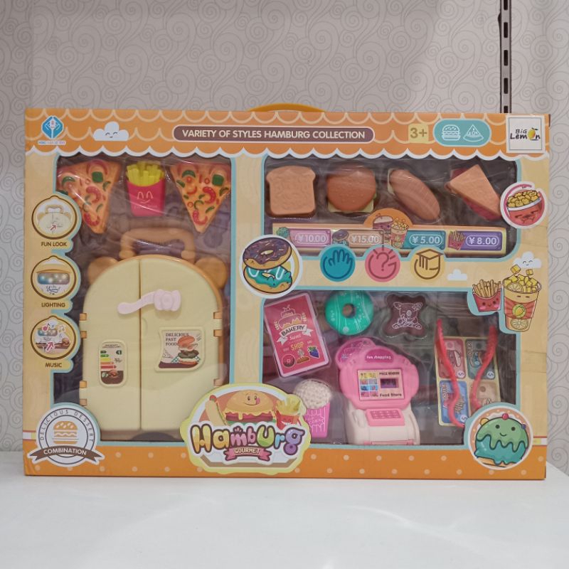 Mainan Anak Hamburg Gourmet