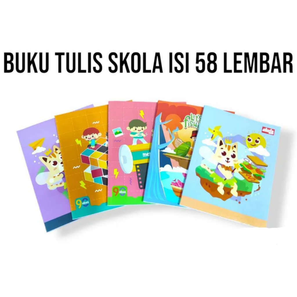 

H7Y Skola Buku Tulis 58 Lembar ( Pack )