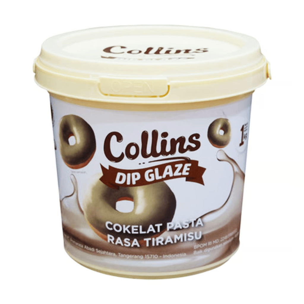 

Collins Dip Glaze Tiramisu / Chocolate 300 gr
