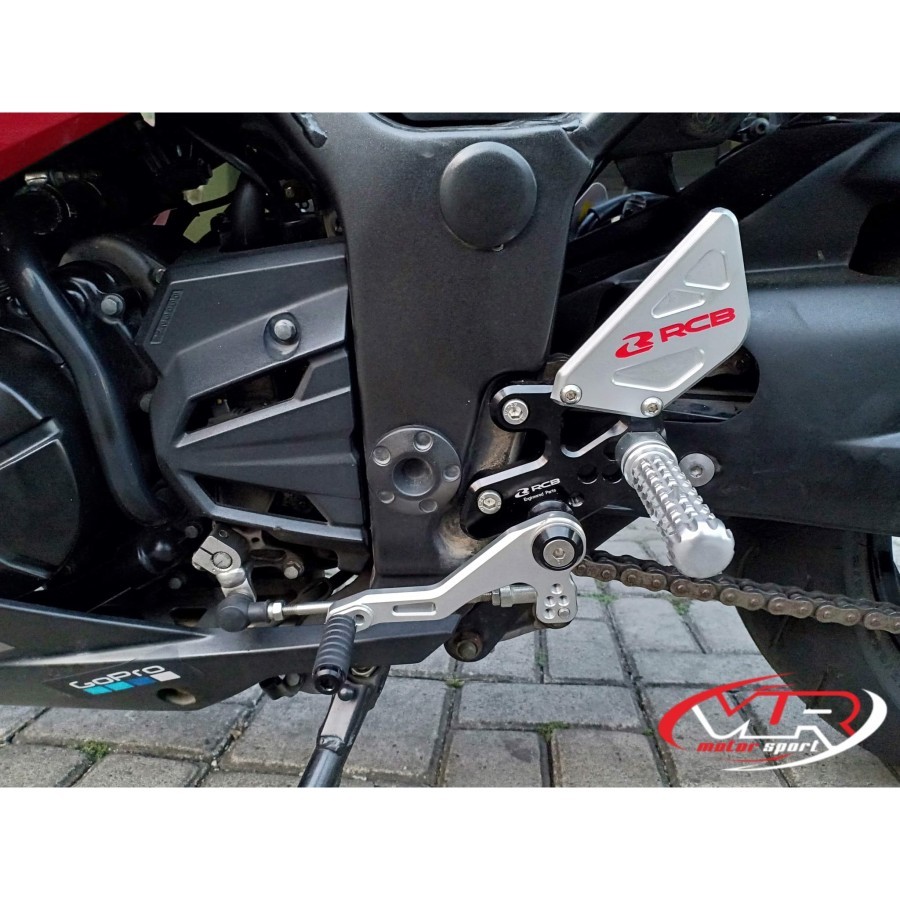 footstep footrest rcb racingboy ninja 250 fi ninja250fi z250 ninja 250 karbu