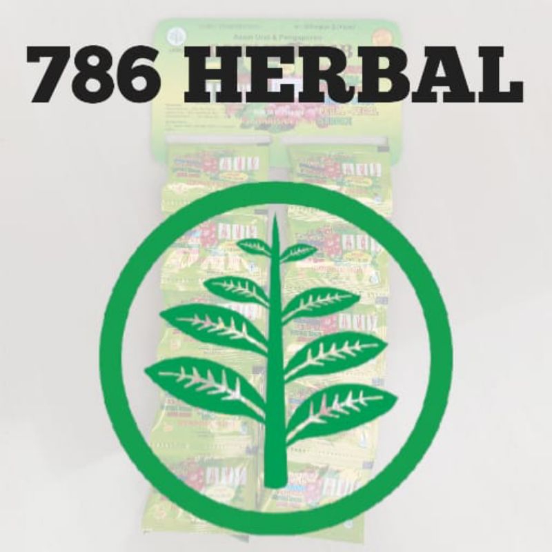 

786 Herbal Harga untuk 1 Renteng isi 20 sachet