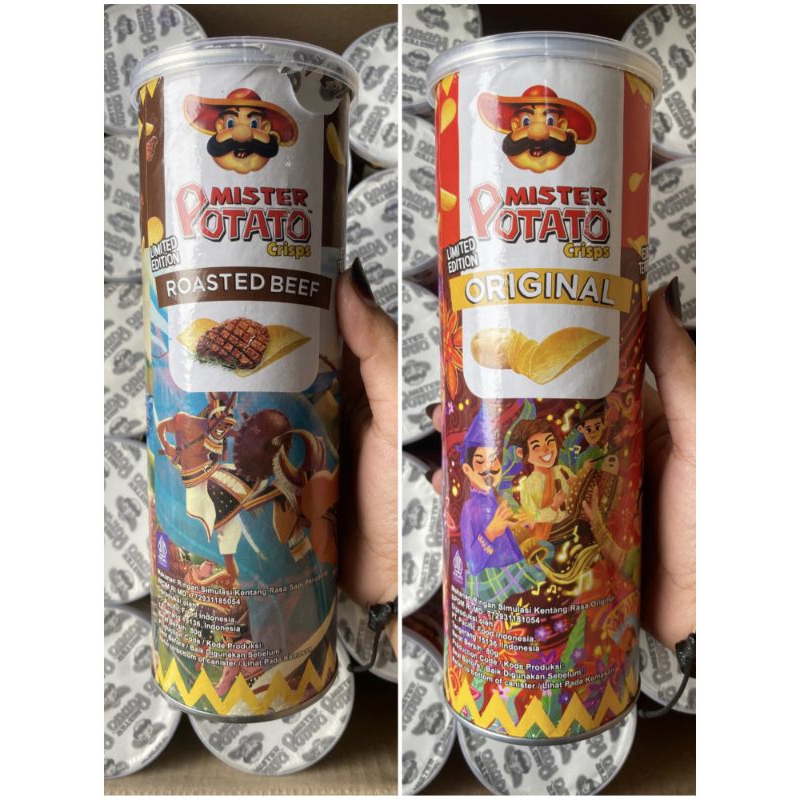 

Mister Potato crisps /Mister Potato limited edition