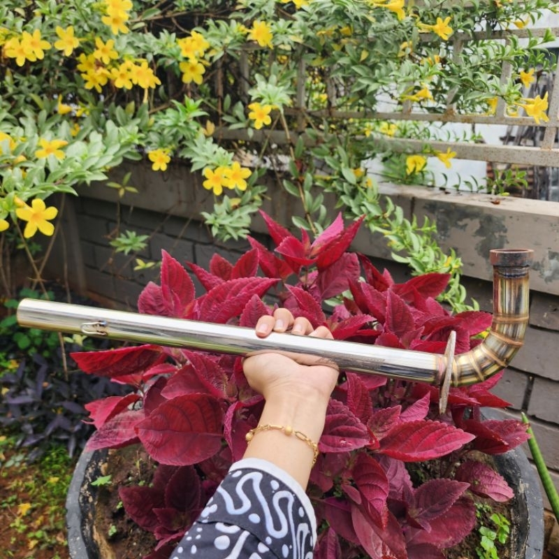 leheran knalpot yamaha jupiter z 1 Z1 stenlis pipa 28