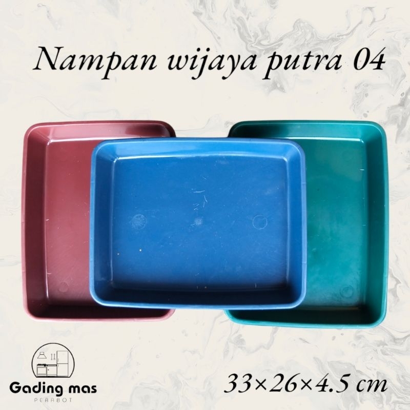 WIJAYA PUTRA NAMPAN PLASTIK / NAMPAN PERSEGI / NAMPAN PERSEGI PANJANG