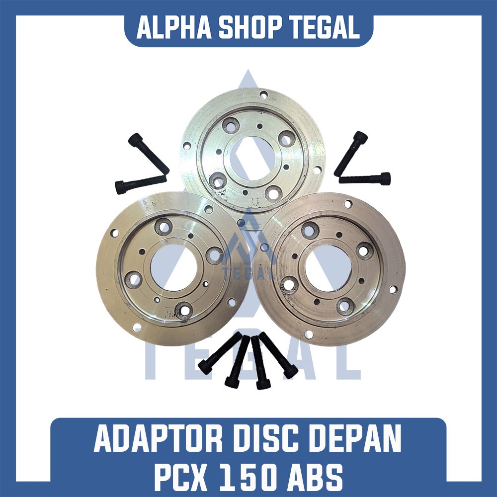 ADAPTOR DEPAN MOTOR PCX 150 ABS / PCX 160 ABS ADAPTOR DISC DEPAN