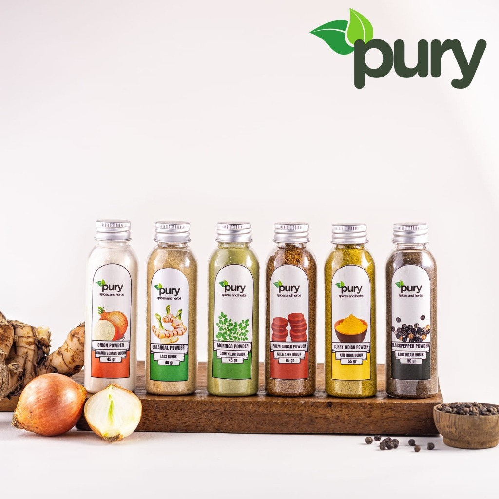 

PURY - Bumbu Dapur Bubuk All Varian Non Msg / Spices and Herbs
