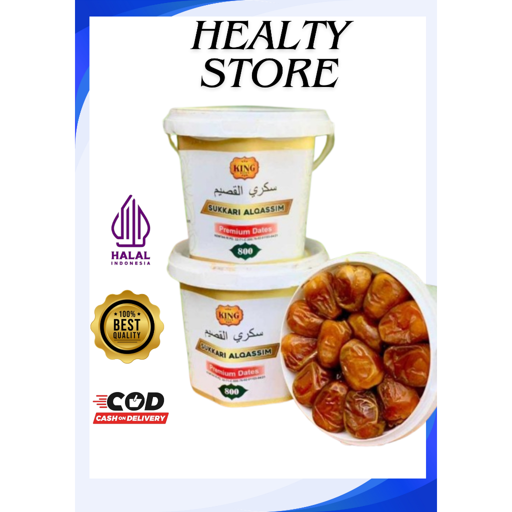 

Kurma sukari ember 800 gram | Sukkari ember 800 gram | Kurma Premium Sukkari Sukari Ember 800gr