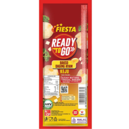 

fiesta baso ayam keju ready to go siap makan isi 5 pcs