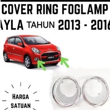 Cover Ring Foglamp Ayla Tahun 2013 - 2016
