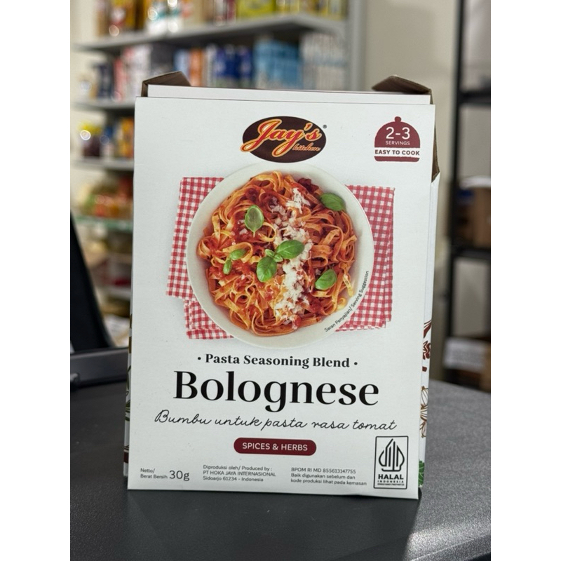 

Jay’s kitchen Bolognese pasta seasoning blend 30gr