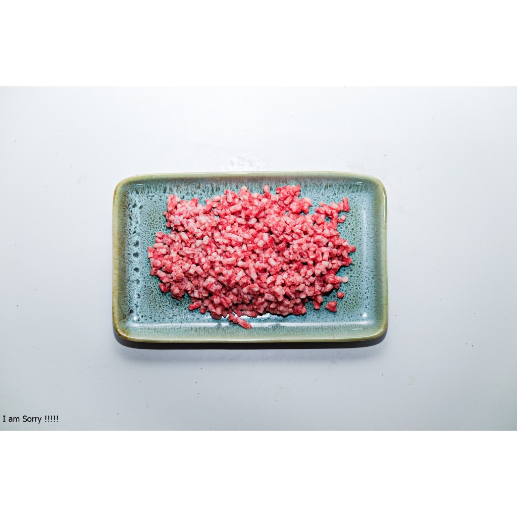 

Minced beef / daging giling kadar lemak 20%