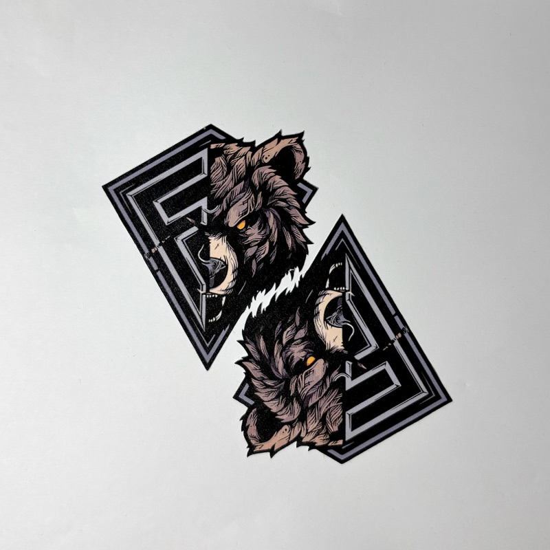 

FBN Stiker Vinil The Brave Logo 7cm Per Pcs