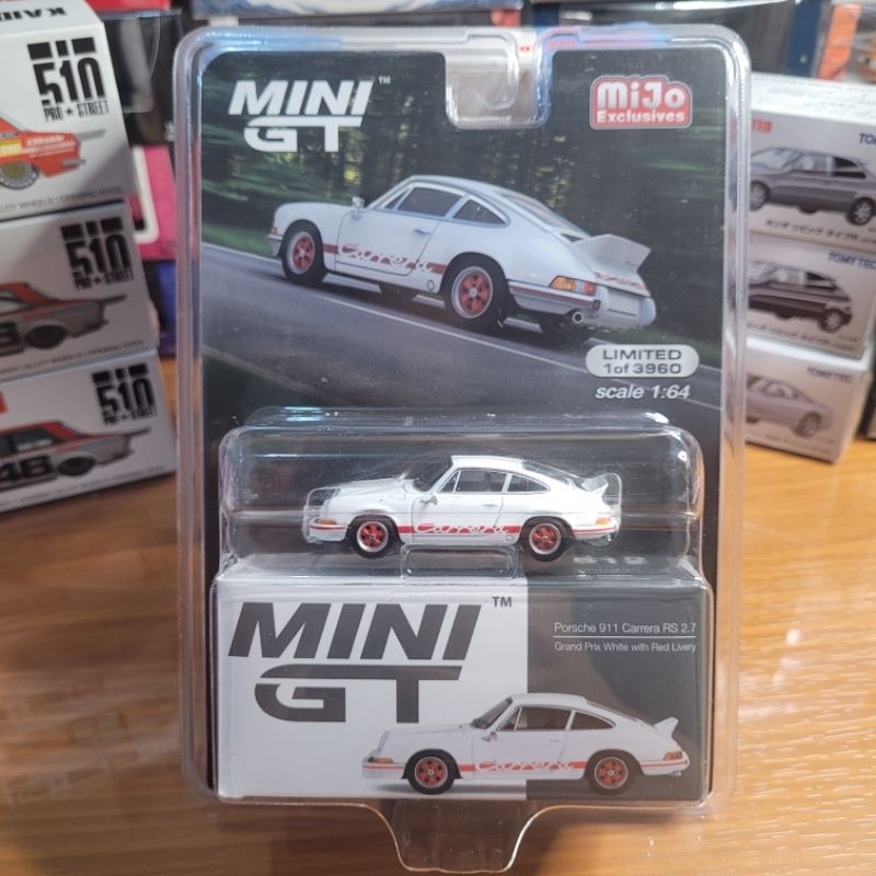 MiniGT blister porsche 911 carrera RS 2.7