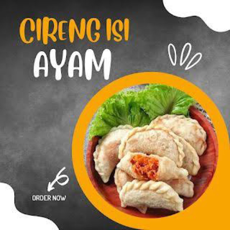 

cireng isi ayam suwir(makanan/frozen food instan/snack ringan/cemilan pedas/jajanan)