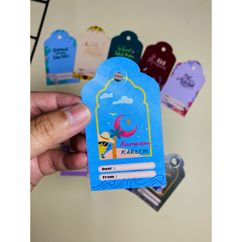 

tag hampers parcel / tag hampers / tag lebaran / tag hampers idul fitri / label selamat idul fitri