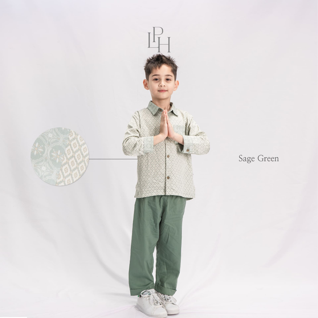 Little Palmerhaus Arya Boy Attire Koko Set / Koko anak 1-6 Tahun / IED Collection / IED SERIES 2025