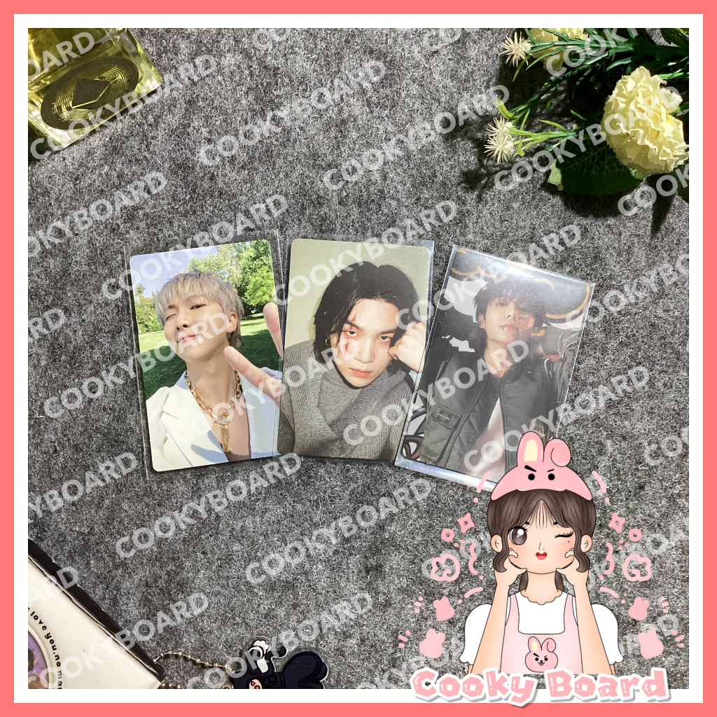 [Cooky Board] PC Photocard RM Suga Jungkook Scar DDay Target Photofolio Dada Walmart Golden Me Mysel