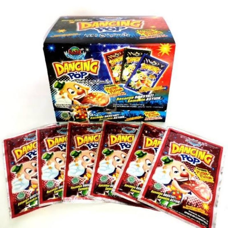 

[PACK] DANCING POP PACK ISI 40 PCS | PERMEN PLEATAK PLETOK