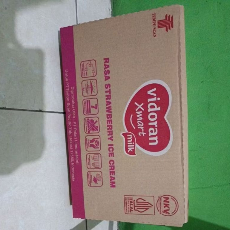 

Vidoran 115ml, susu UHT, susu kotak