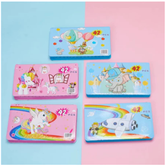 

Crayon / Kerayon Anak / Crayon Krayon Lengkap / Pensil Warna Crayon 24 Warna / Pencil Warna 23 Cm X 13 Cm X 3 Cm