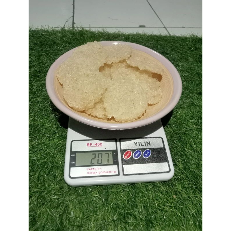 

MURAH!! Rengginang mentah JUMBO 200gram rasa ORIGINAL makanan khas Bogor