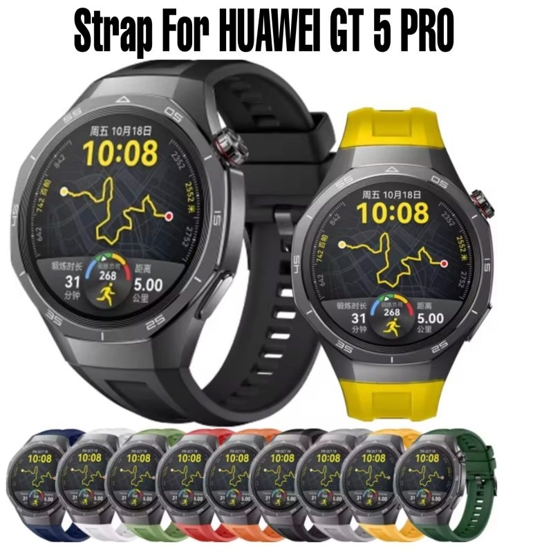 Strap HUAWEI GT 5 PRO tali penganti rubber silicone huawei GT5