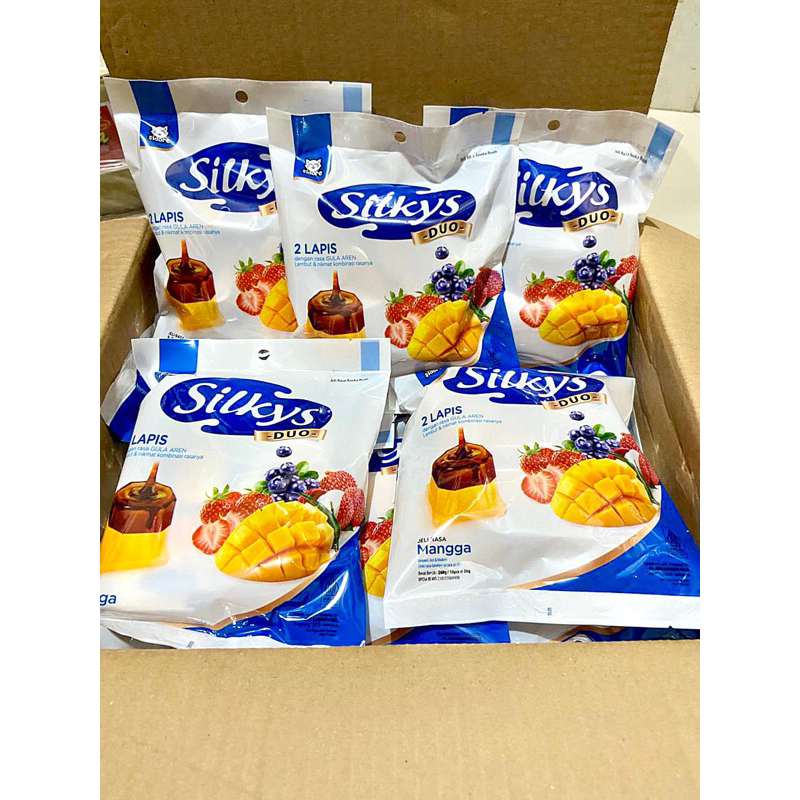 

Jelly Silkys Puding Duo 1 Pack Isi 10pcs