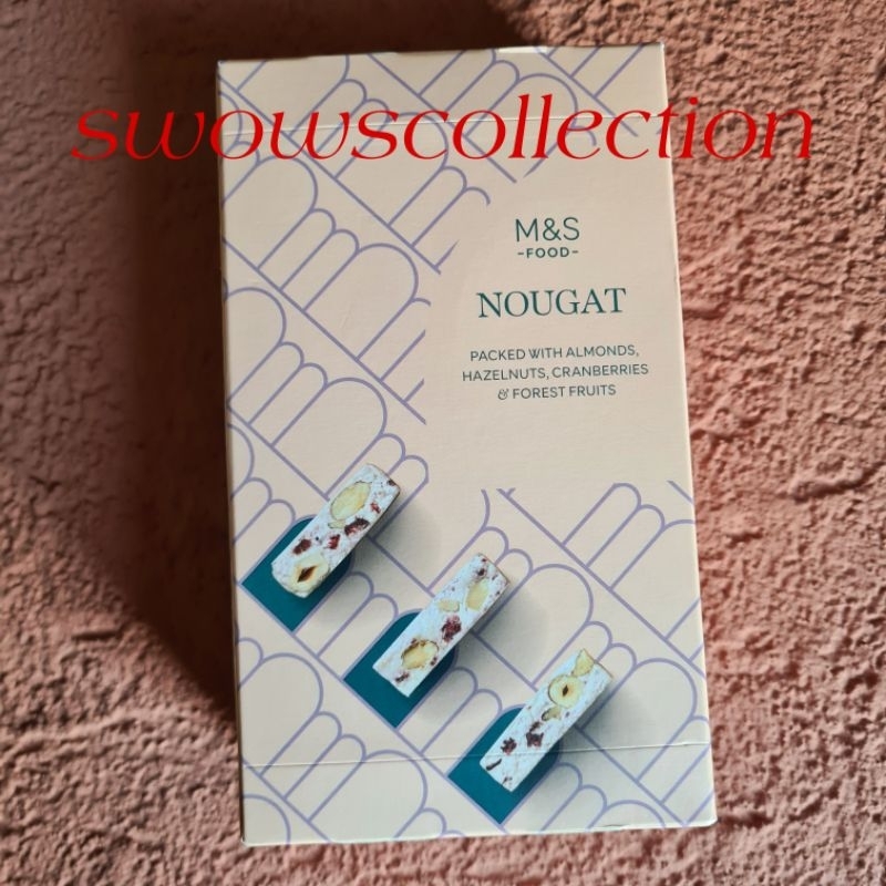 

M&S MARK MARKS & AND SPENCER NOUGAT PERMEN KACANG