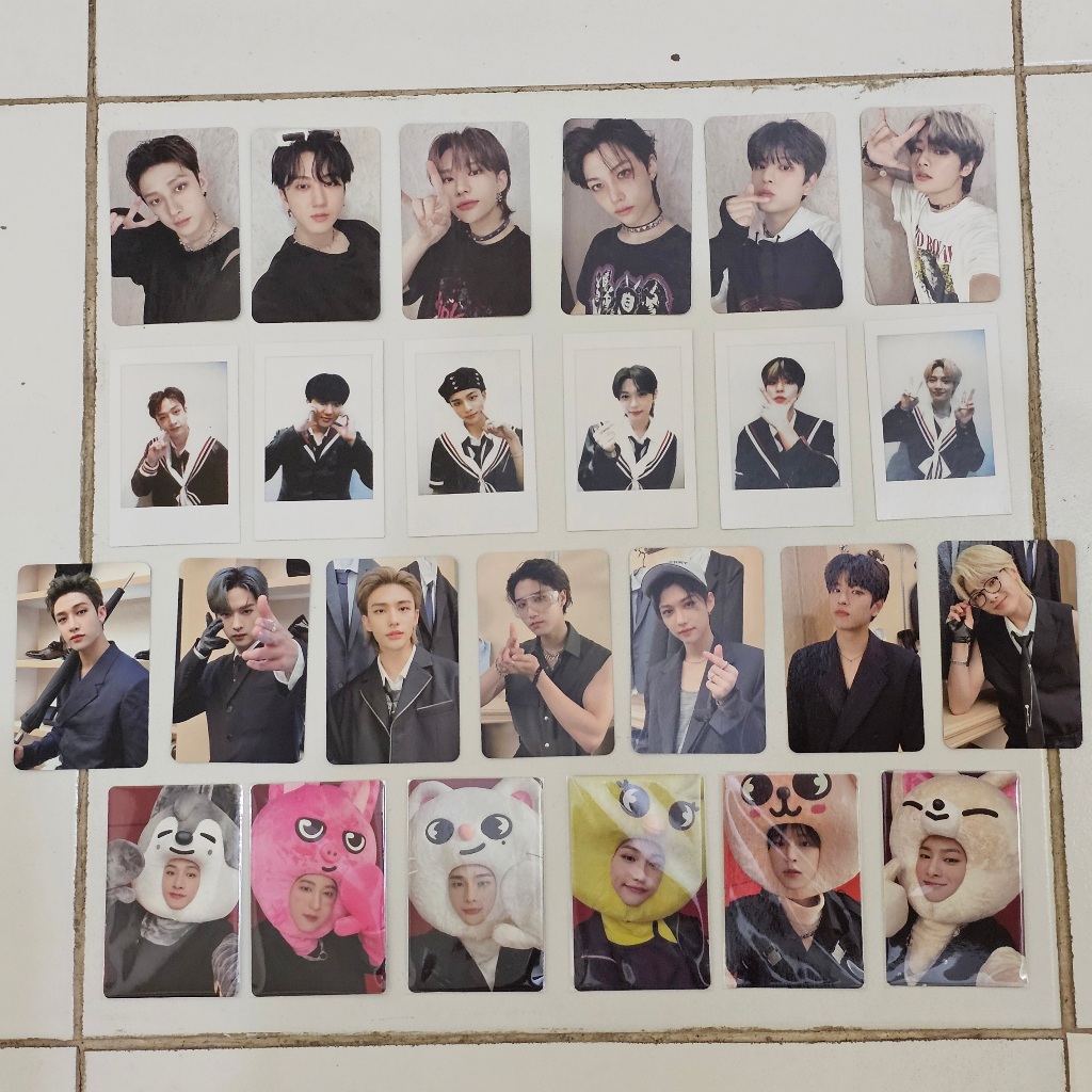 [READY - CEK DESC] Stray Kids SKZ Maxident Withfans Ktown Ktown4u JYPshop POB Benefit Polaroid Pola 