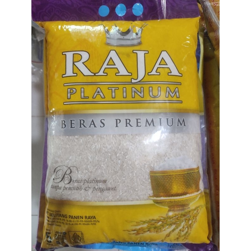 

Beras Premium Raja Platinum 5kg