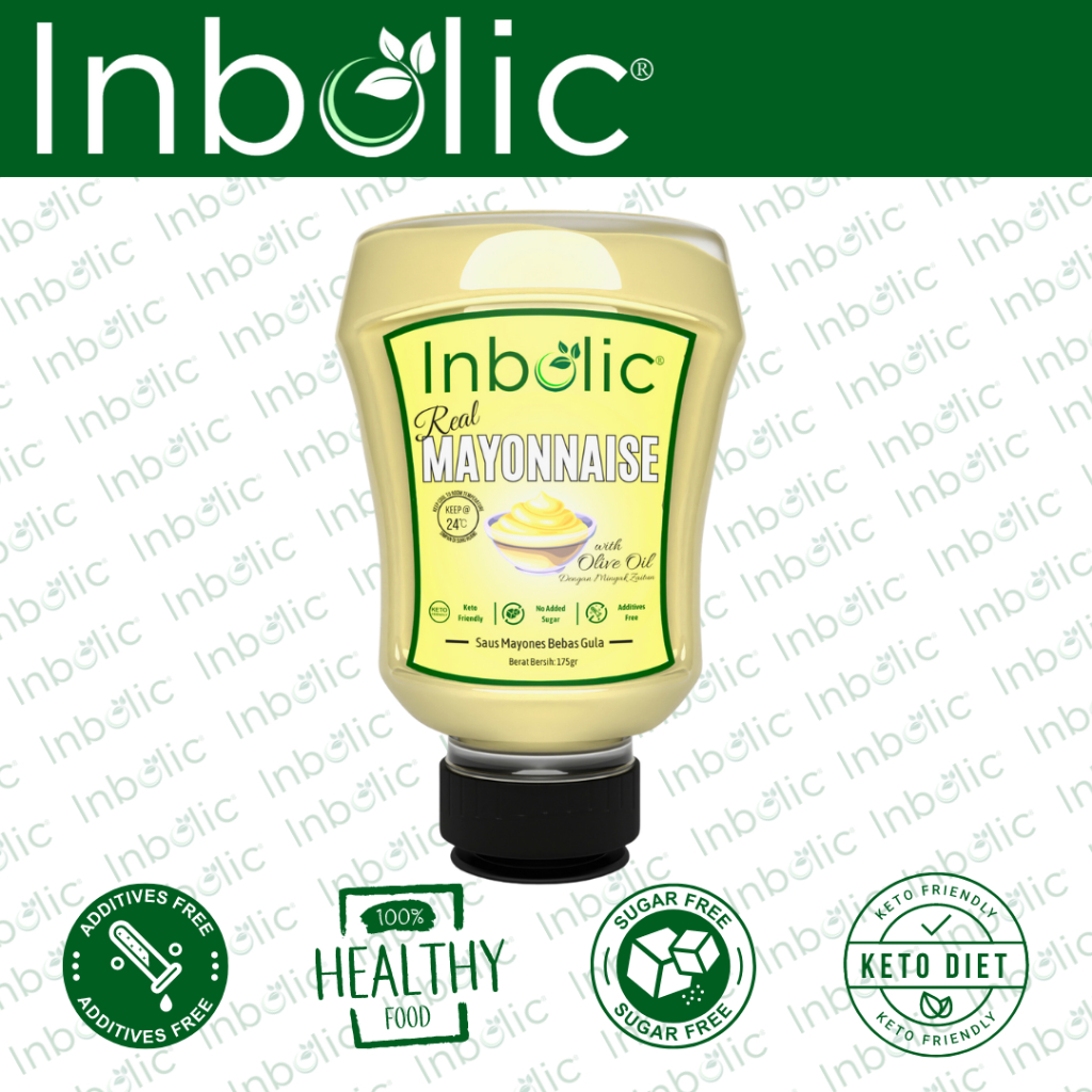 

Inbolic Sugar Free Mayonnaise / Mayones Bebas Gula | Sugar Free Dressing | Keto & Diabetic Friendly