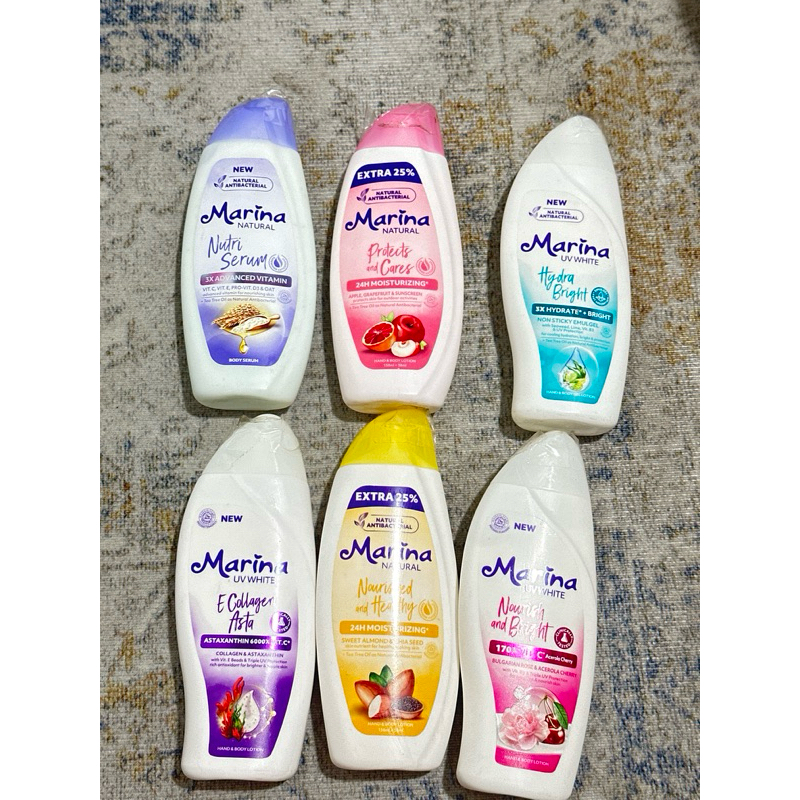 marina body lotion 185ml