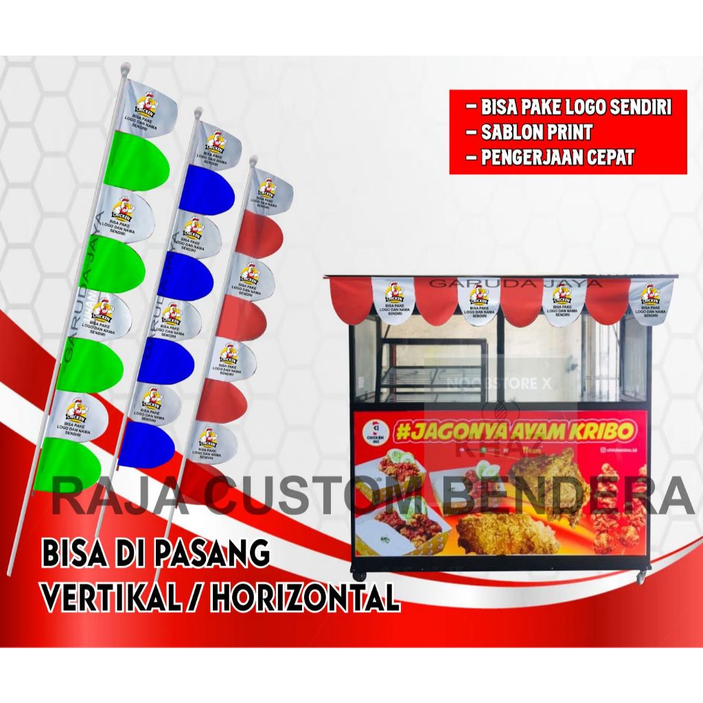 umbul umbul custom serbaguna bendera custom umbul umbul bisa pake gambar sendiri