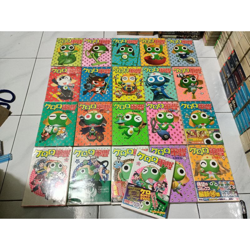 komik keroro gunsou - komik bahasa jepang